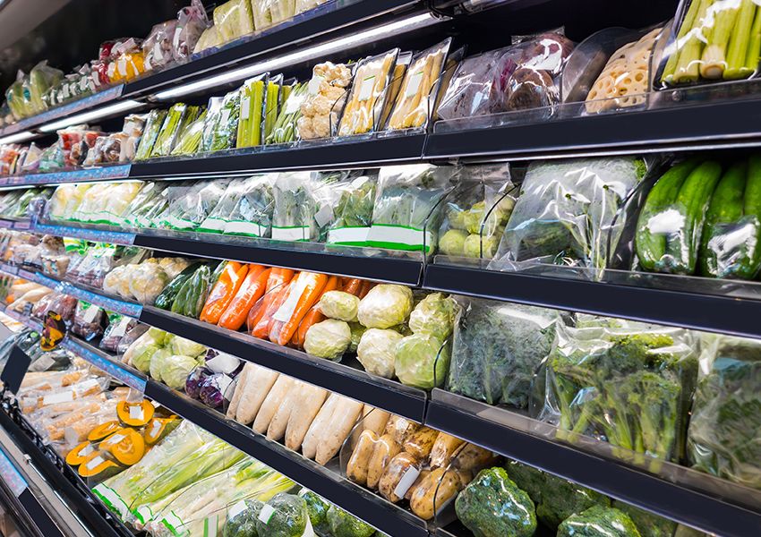 食品売り場の製造設備